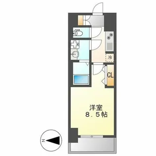 S-RESIDENCE金山West【503号室】の間取り