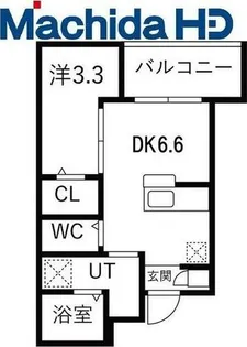 大浜北町シーエム・シス【2階】の間取り