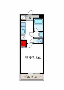 フジパレス弓削【2階】の間取り
