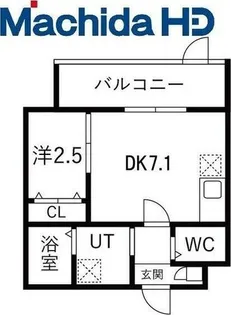 大浜北町シーエム・シス【3階】の間取り