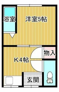 岩崎文化【1階】の間取り