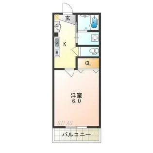 藤貴エイト【3階】の間取り