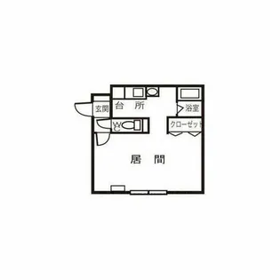 パル宮の沢【105号室】の間取り