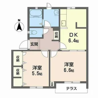 サクラ21【0103号室】の間取り