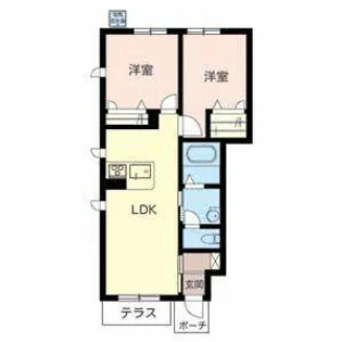 Primaria【1階】の間取り