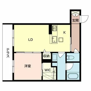 シャーメゾンクオリスタ【0101号室】の間取り