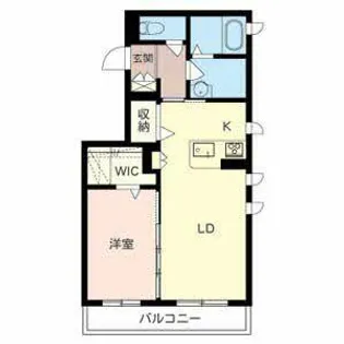 グランパーク【0202号室】の間取り