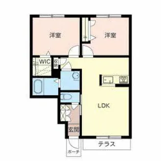 アンビエラ【0102号室】の間取り