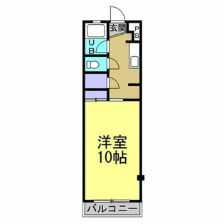 ラマージュ【3E号室】の間取り