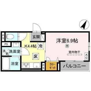 RIPOSO東加古川I【301号室】の間取り