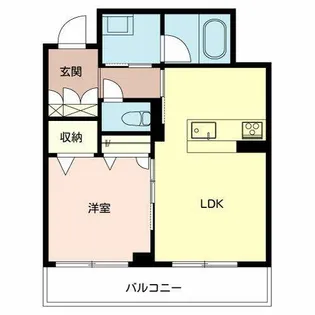 シャーメゾン大津真野【0302号室】の間取り