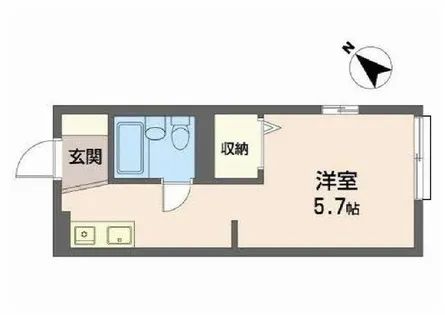 メゾン・ド・オーエム【0201号室】の間取り