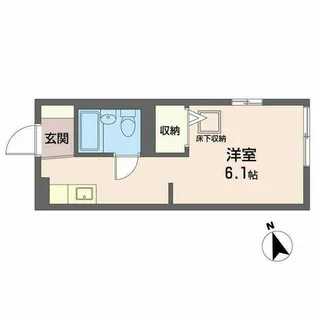 メゾン・ド・オーエム【0101号室】の間取り