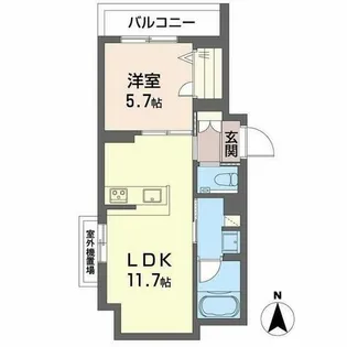 Avenir旭ヶ丘【0303号室】の間取り