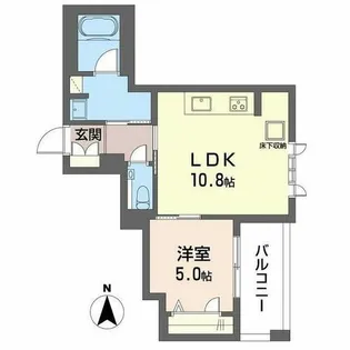 Avenir旭ヶ丘【0101号室】の間取り