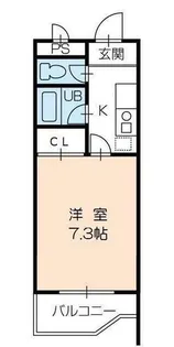 フィオーレ88【5階】の間取り
