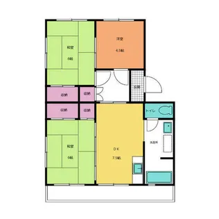 ファミール大門【301号室】の間取り
