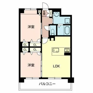 N’s Pine Court【0405号室】の間取り