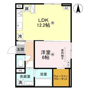 RETORIA阪南町【1階】の間取り