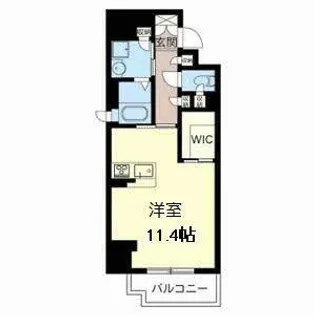 パラッツォロッサ【1002号室】の間取り