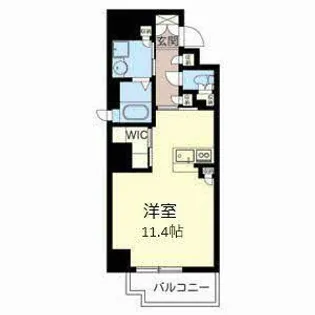 パラッツォロッサ【0802号室】の間取り