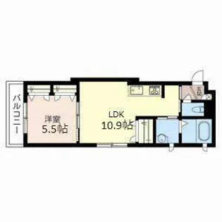 Sha Maison 紅【0202号室】の間取り