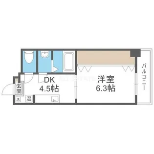 新深江池田マンション【7階】の間取り