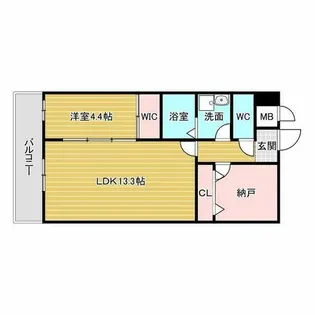 GROOVE豊中レジデンス【2階】の間取り