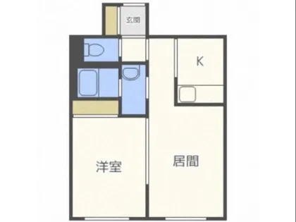 コンフォート18【3階】の間取り