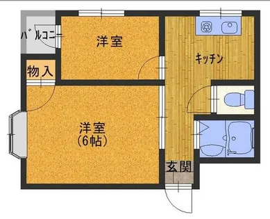 アクティオ大宮【3階】の間取り