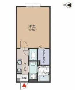 アネックス【2階】の間取り