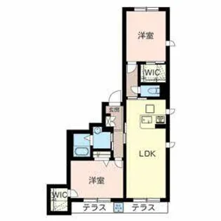 シエロ・ガーデン【0101号室】の間取り