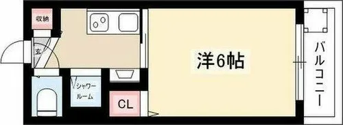 メゾン・ド・ラパン【1階】の間取り