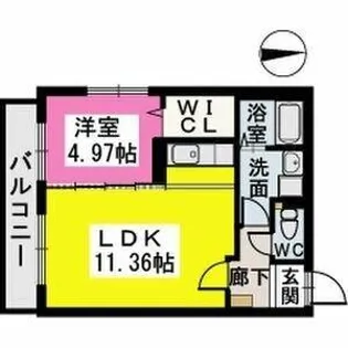 グランドゥール ステラ【2階】の間取り