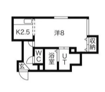 ファクター愛Ⅱ【3階】の間取り