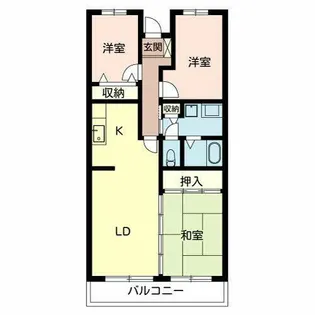 コート・ザ・ルピナス【0306号室】の間取り