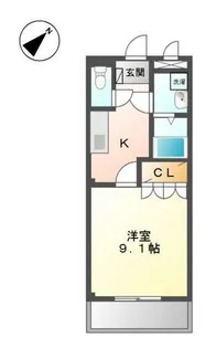 アンジェリック【3階】の間取り