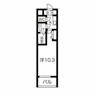 THE MUSIC COURT【8階】の間取り