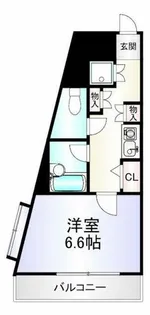 グレイス片野【8階】の間取り