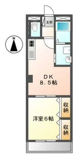 ミレム【2階】の間取り