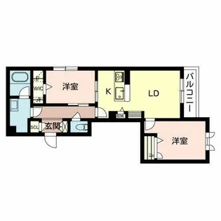 NT Maison II【0202号室】の間取り