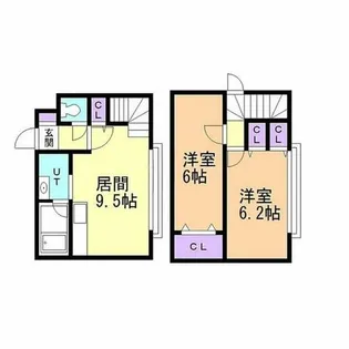 ニューフラワーハイツ【101号室】の間取り