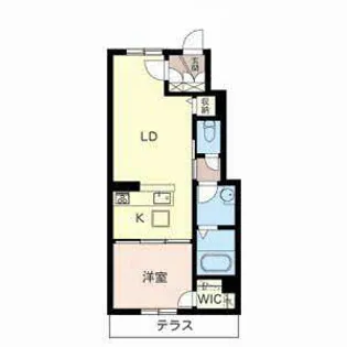 ShaMaison新大阪【0102号室】の間取り