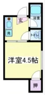 ビラ長居【5階】の間取り