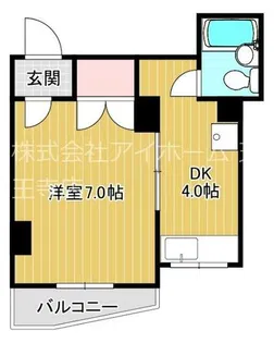メゾン桜井【4階】の間取り