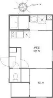 プレデンシア上住吉【3階】の間取り
