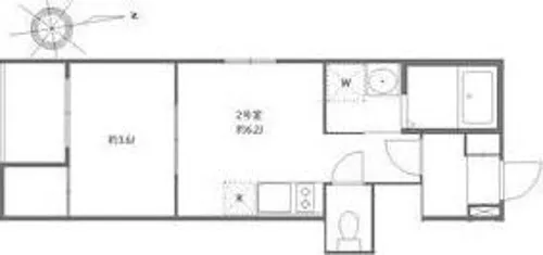 プレデンシア上住吉【1階】の間取り