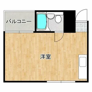 ハイツ京橋【3階】の間取り