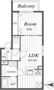 hugme residence【3階】の間取り