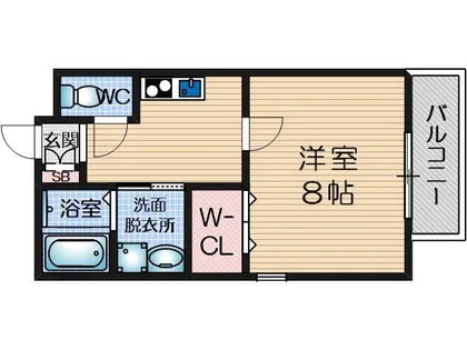 Oak中穂積【2階】の間取り